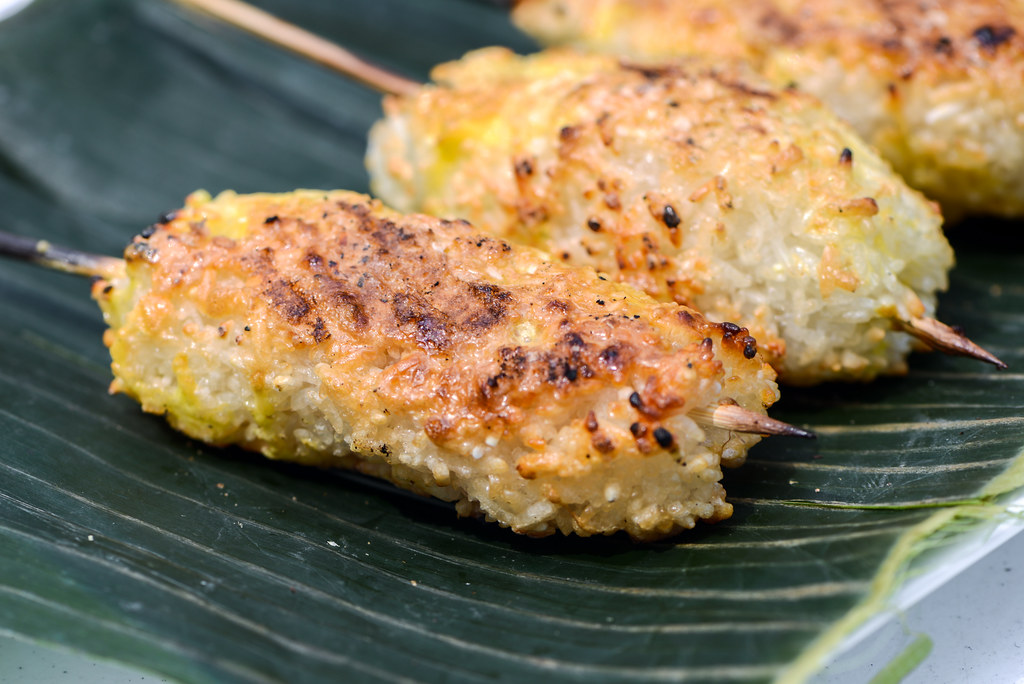 Grilled Tapuey Sticky Rice